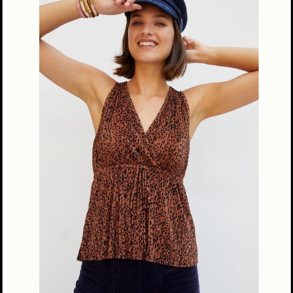 Anthropologie Alexane Babydoll Blouse